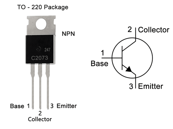 Understanding the 2073 Transistor Pinout